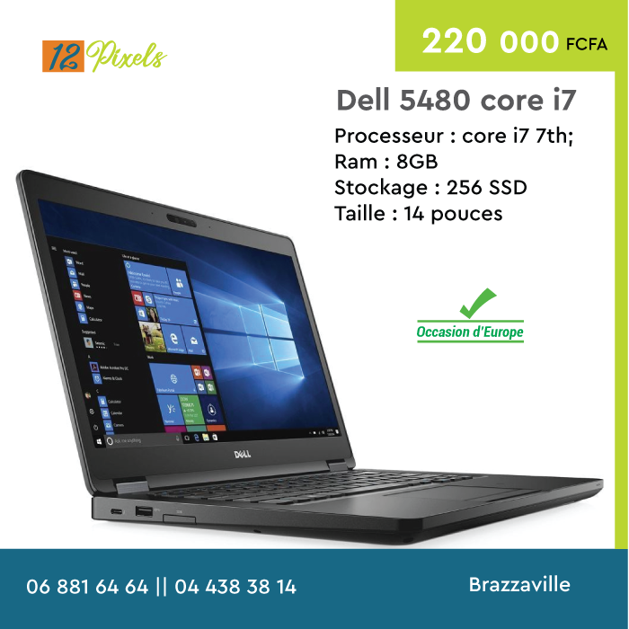 Dell Latitude 5480 core i7