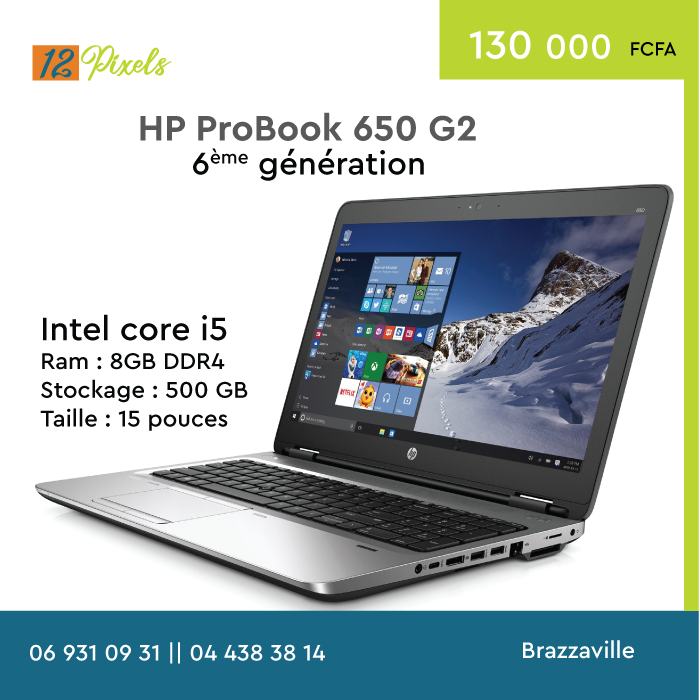 HP 650 G2 core i5