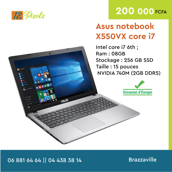 ASUS X550VX core i7
